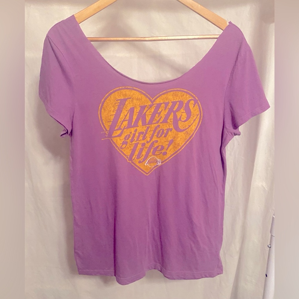 LA Lakers shirt Womens purple